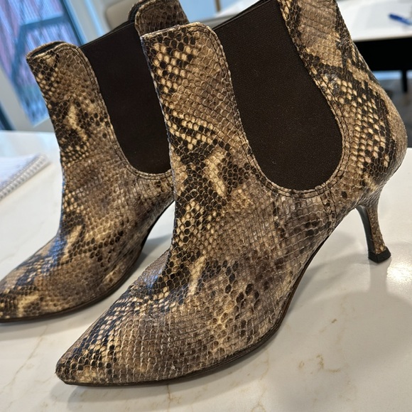 Snake Skin/PYTHON LKBennet London booties - Picture 2 of 4